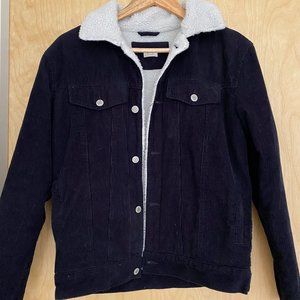 Brandy Melville Sherpa Lined Corduroy